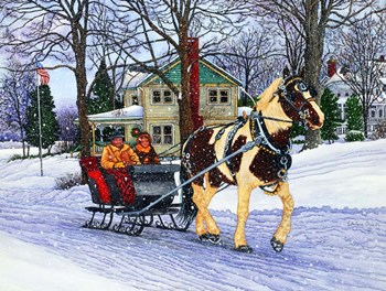 Chautauqua - Painted Horse by Thelma Winter art print