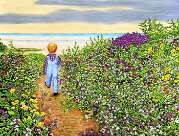 Down To The Sea Again, Georgia by Thelma Winter art print