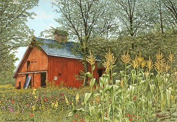 Grandpa&#39;s Garden, Pa by Thelma Winter art print