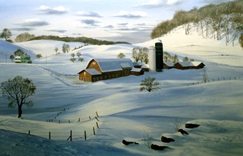 Winter Landscape 26 by Thomas Linker art print