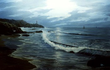 Beach 1 by Thomas Linker art print