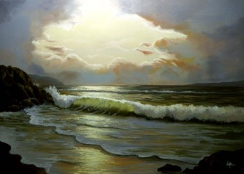 Beach 2 by Thomas Linker art print