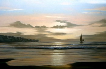 Calm Sailing by Thomas Linker art print