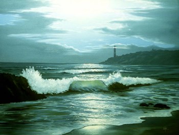 Lighthouse 7 by Thomas Linker art print