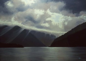 Lake View by Thomas Linker art print