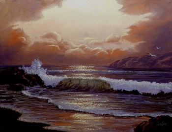 Waves 1 by Thomas Linker art print