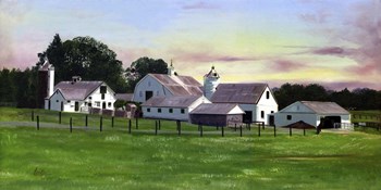 Paxson Farm by Thomas Linker art print