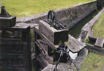 Canall 2 by Thomas Linker art print