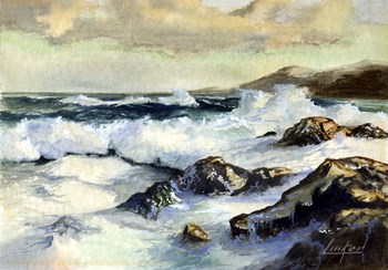 Surf by Thomas Linker art print