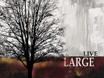 Live Large by Willow Way Studios, Inc. art print