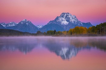 Belt of Venus at Oxbow by Darren White Photography art print