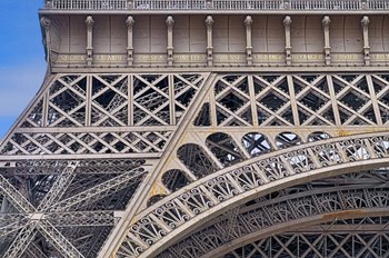 Eiffel Tower HDR Details Paris by Cora Niele art print
