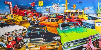 Boomba Club by John Roy art print