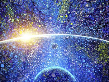 A Moon of it&#39;s Own by MusicDreamerArt art print