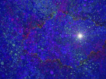 Burning a Hole in Spacetime by MusicDreamerArt art print