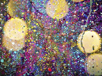 Party In The Rain by MusicDreamerArt art print