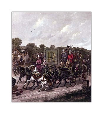 Returning from the Derby by Henry Alken Jr. art print