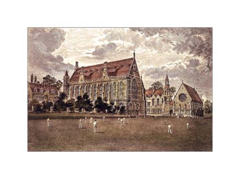 Clifton College by Charles Bird art print