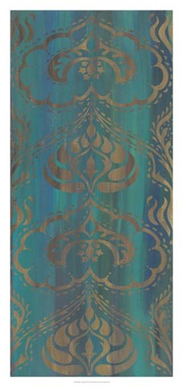 Blue Arabesque II by Chariklia Zarris art print