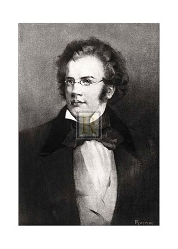 Schubert by Fritz Rumpf art print