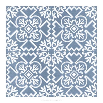 Chambray Tile III by Vision Studio art print