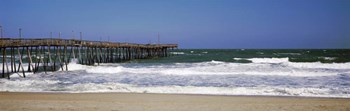 Avalon Fishing Pier, Outer Banks, North Carolina by Panoramic Images art print