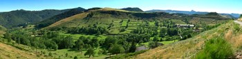 Le Chambon-sur-Lignon, Mont Gerbier de Jonc, France by Panoramic Images art print