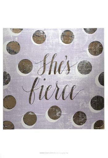 Gilded Girl II - Metallic Foil by Grace Popp art print