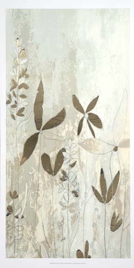 Fresco Field I - Metallic Foil by June Erica Vess art print