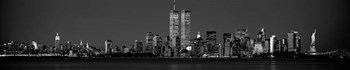Manhattan Skyline 2001 by Richard Berenholtz art print