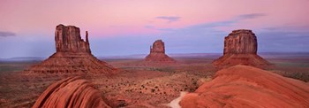 Mittens in Monument Valley, Arizona by Frank Krahmer art print