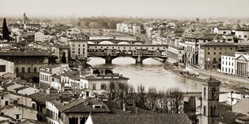 Ponte Vecchio, Florence by Vadim Ratsenskiy art print