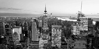 Aerial View of Manhattan, NYC 1 by Vadim Ratsenskiy art print