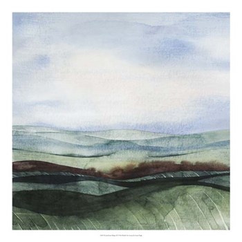 Jeweltone Ridges II by Grace Popp art print