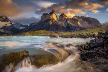 Paine Towers by Dan Ballard art print