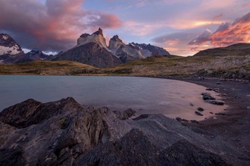 Paine Towers 03 by Dan Ballard art print