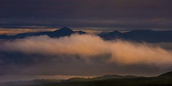 Mountains and  Cloud by Dan Ballard art print