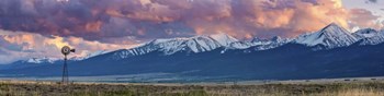 Windmill Mountains Panorama by Dan Ballard art print