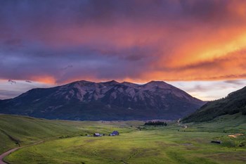 Valley Farm by Dan Ballard art print