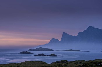 Misty Landscape by Dan Ballard art print