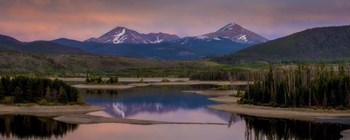 Serene Lake by Dan Ballard art print