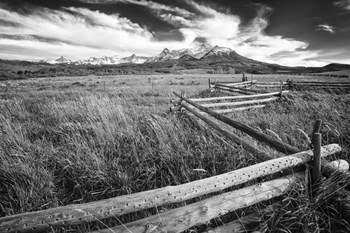 Country Fence by Dan Ballard art print