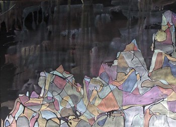 Galdhopiggen by Lauren Moss art print