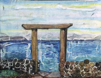 Gateway to Michigan by Lauren Moss art print