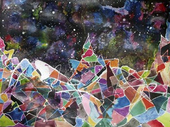 Mt. Saint Elias by Lauren Moss art print