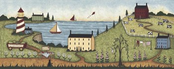 The Edge Of Town by Robin Betterley art print