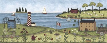 Coastal View by Robin Betterley art print