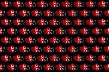 Love You 5 by Roseanne Jones art print