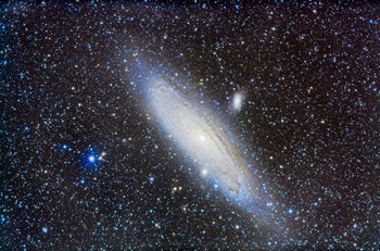 Andromeda Galaxy with Companions by Alan Dyer/Stocktrek Images art print