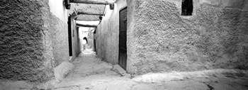 Medina Old Town, Marrakech, Morocco (black &amp; white) by Panoramic Images art print